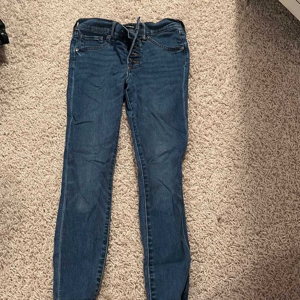 Express skinny jeans